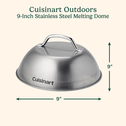 Cuisinart CMD-108 Cúpula para fundir, Plateado