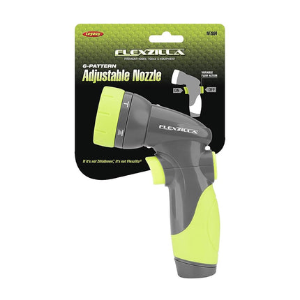 Flexzilla NFZG64 6-Pattern Nozzle, Green