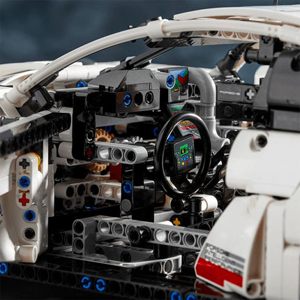 LEGO® Technic Porsche 911 RSR Supercar Building Set (1580 pcs) Sports Race Car Advanced Building Kit, Exclusive Collectible for Boys and Adults 42096