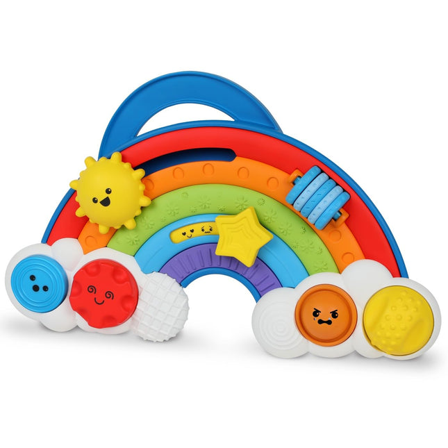 Learning Resources Rainbow Busy Board, Ages 18 Mon