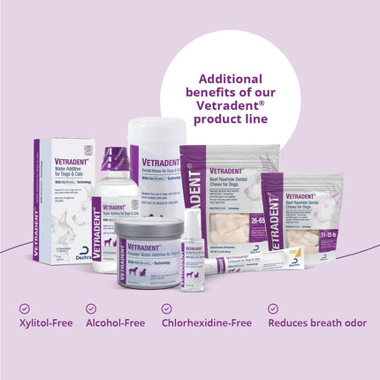 Vetradent Dental Wipes