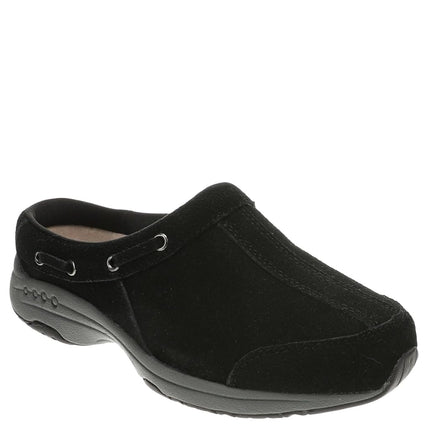 Easy Spirit Travelport Women's Slip On, 9 C/D US, Black-Suede
