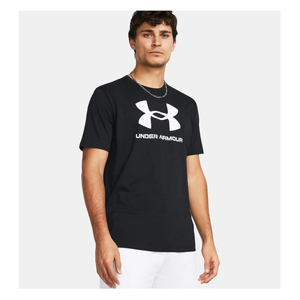 Under Armour Mens Sportstyle Logo Update T-Shirt Black M