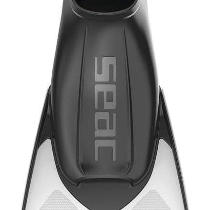 SEAC ITA, Light and Powerful Short Swimming and Snorkeling Fins for both Adults and Children