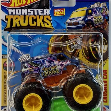 Hot Wheels Monster Trucks New for 2024 1:64 Scale 