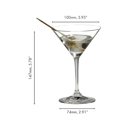 RIEDEL Vinum Martini Set of 2