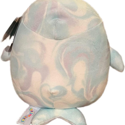 Squishmallows Kellytoy Sea Life Squad Plush Toy (8" Laslow The Beluga)