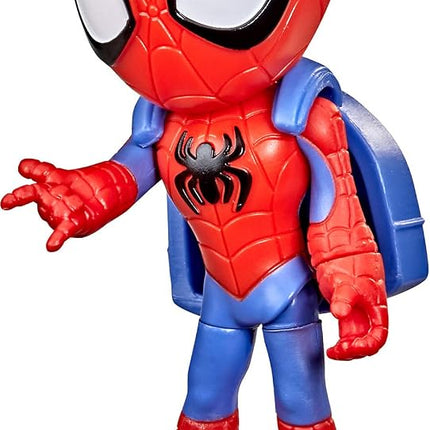 Hasbro Spidey and his Amazing Friends F2243 -SAF Hero Reveal Spidey And Trace E, F22435X1,Black,4.1 x 17.8 x 17.8 cm; 220 Grams