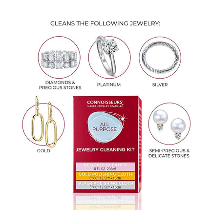 CONNOISSEURS - All-Purpose Jewelry Cleaning Kit