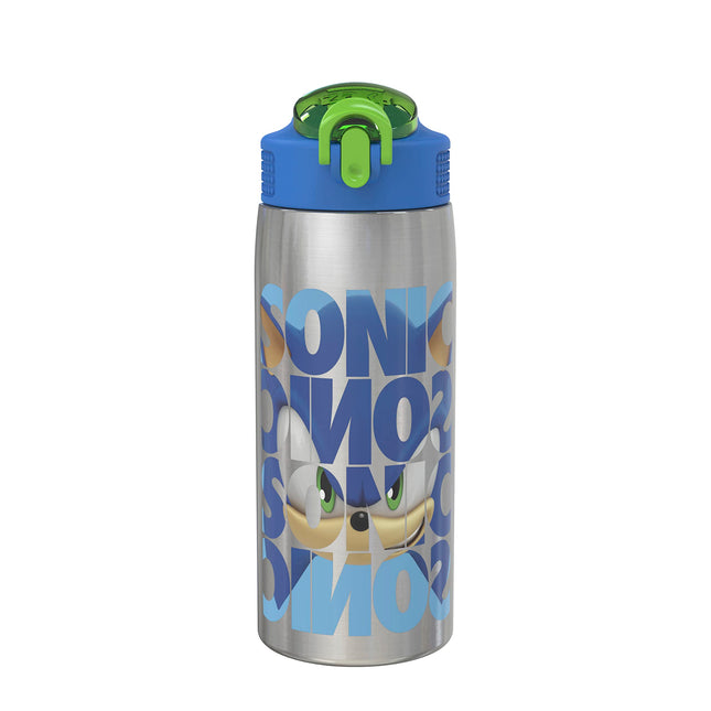 Zak Designs Sonic The Hedgehog Water Bottle for Tr