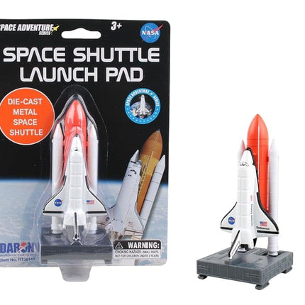 Daron Space Shuttle On Launch Pad Diecast Toy