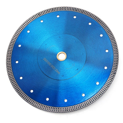 10" Tile Cutting Blade Super Thin Diamond Blade for Granite Marble Porcelain Ceramic Tile Cutting