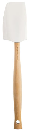 Juego de utensilios de silicona Le Creuset Craft Series con soporte de cerámica, 5 piezas, color blanco