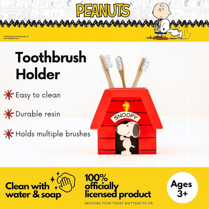 Collectibles Peanuts Snoopy Toothbrush Holder - Makeup Brushes/Pens Tumbler, (Officially Licensed Product) by Franco