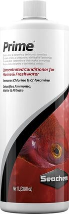 Seachem Prime Concentrated Conditioner 1 Litre, 1 