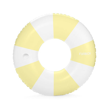 FUNBOY Giant Vintage Soft Yellow Stripe 48'' Tube 
