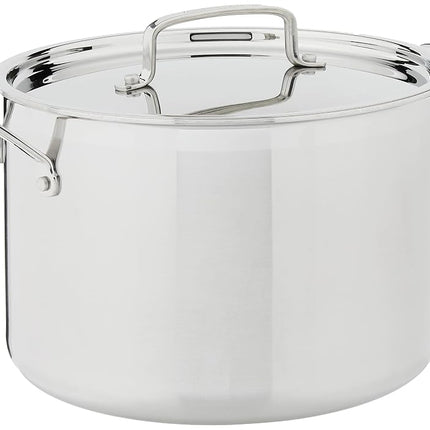 CUISINART MCP66-24N MultiClad Pro Stainless 8-Quart Stockpot with Cover, Silver