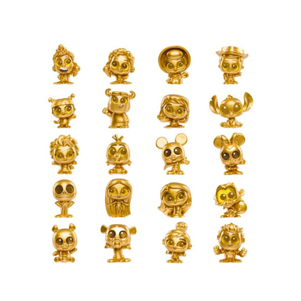 Doorables Doorables Gold Peek Collector Pack - Bundle with 2 Disney Doorables Mini Peek Gold Figures for Kids and Adults Plus Stickers, More | Disney Mini Figures