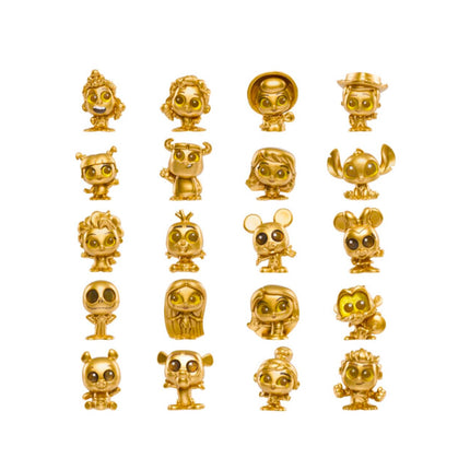 Paquete de coleccionista Gold Peek de Doorables Doorables - Paquete con 2 figuras doradas de Disney Doorables Mini Peek para niños y adultos, además de calcomanías y más | Mini figuras de Disney