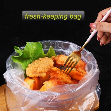 Younber 9.8 X 13.8 Inch Plastic Produce Bags Roll, 1000 Bags of 1 Big Roll for Fruits, Vegetable, Bread, Clear Kitchen Food Storage Bags (Medium)