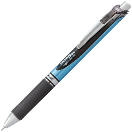 Pentel EnerGel RTX Retractable Liquid Gel Pen, (0.5mm) Needle Tip, Fine Line, Black Ink, 12 Pack Hanging Window Box