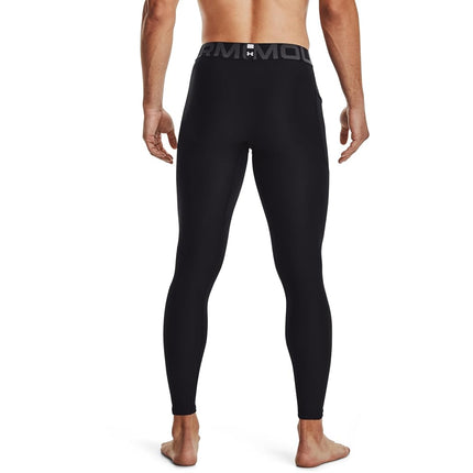 Under Armour Men UA HG Armour Leggings, Comfortable and robust gym leggings, lightweight and elastic thermal underwear with compression fit
