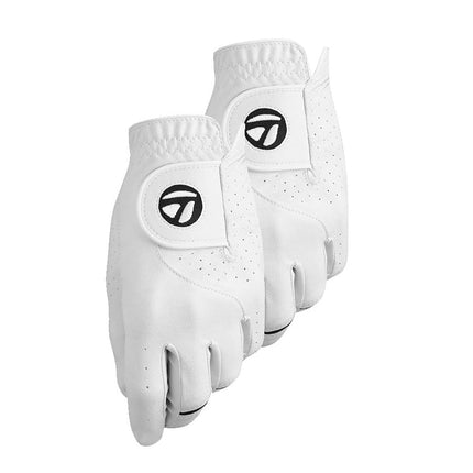 Taylormade Golf Stratus TECH Glove 2-Pack (White, 