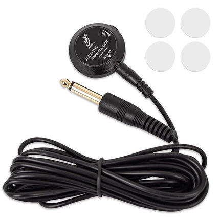 MUZTOP Guitar Pickup with Volume Control, Piezo Pi