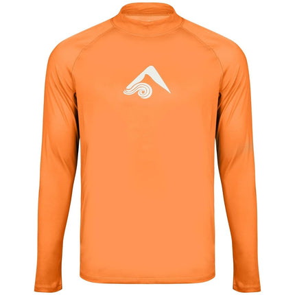 Kanu Surf Boys' Platinum Rashguard, Orange, 4T