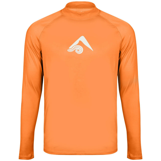 Kanu Surf Boys' Platinum Rashguard, Orange, 4T