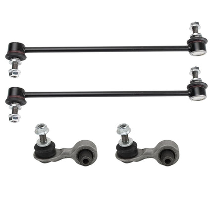 TRQ Front & Rear Sway Bar Link Set Compatible with