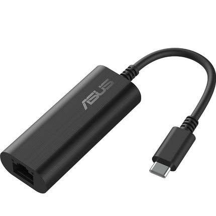 ASUS USB-C2500 V2 2.5Gbps Type-C Wired Network Adapter, RJ45 LAN, USB-C High-Speed Transfer, Compatible with 2.5G/1G/100Mbps