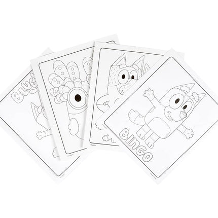 CRAYOLA Bluey Colour Wonder Colouring Set, 18 Colouring Pages, Mess Free Colouring for Toddlers, Toys & Gifts for Kids
