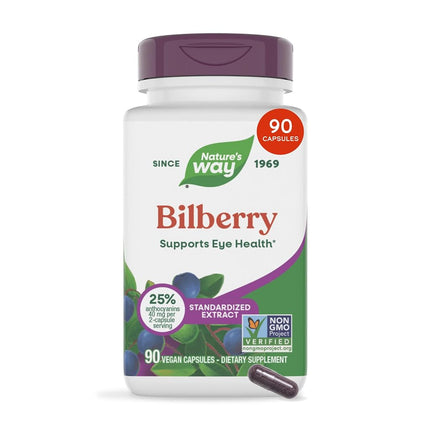 Nature's Way Bilberry Standardized (Packaging May 