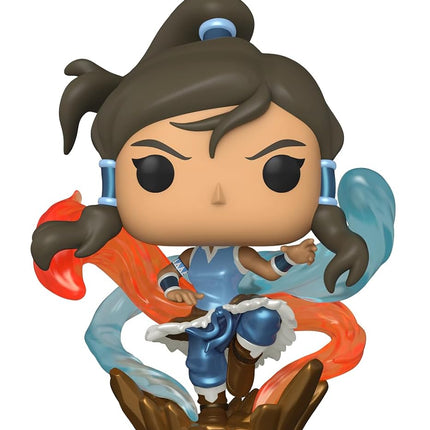 Funko POP! Animation Legend of Korra - Korra (Glow in The Dark & Metallic), Exclusive, 3.75 inches