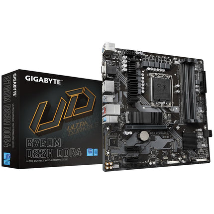 Gigabyte B760M DS3H DDR4 Motherboard - Supports In