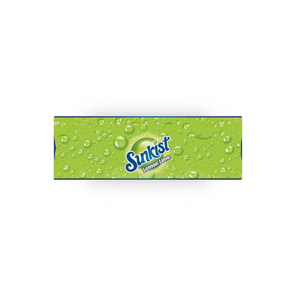 Sunkist Singles-To-Go Drink Mix, Lemon-Lime, Non-Carbonated, Low-Calorie, Zero Sugar, 6 CT in each box (Pack of 6)