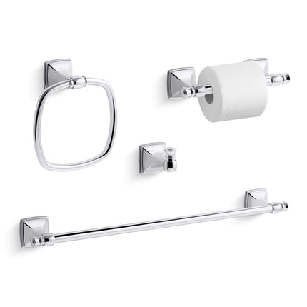 Kohler K-26539-CP Toallero Grand, Cromo Pulido