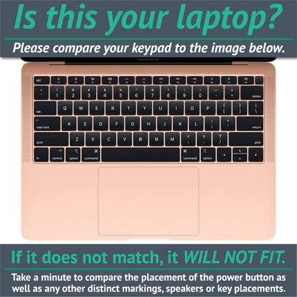 MightySkins Skin Compatible With Apple MacBook Air 13" (2020-2018) - Black Wood | Protective and Unique Vinyl Decal wrap cover | Easy To Apply, Remove, and Change Styles | Made in the USA