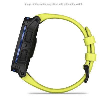 Garmin 26mm QuickFit watch band, Silicone, Amp Yellow