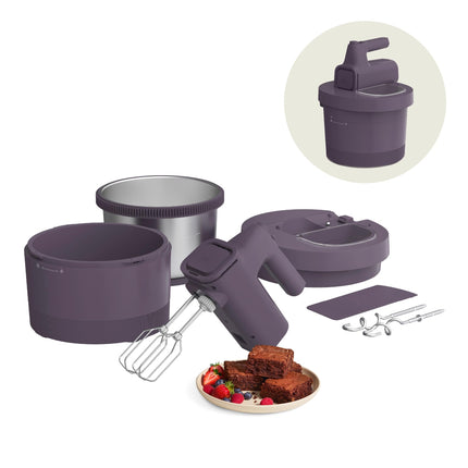 bella 3.5 Qt Hand Blender & Stand Mixer, 2 in 1 El