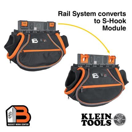 Klein Tools BC101C Rechargeable Hand Warmer, Compatible with Work Track System Modules, Oversized Bag for Class 2 Gloves
