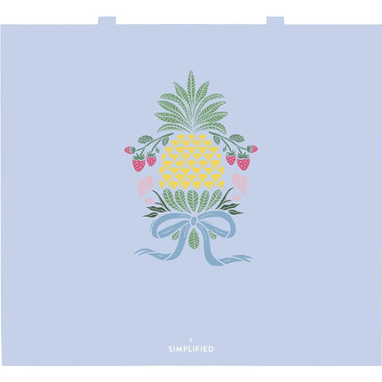 Tervis Venture Lite Simplified - Jarra de viaje aislada de doble pared hecha en EE. UU. con diseño Pineapple Garden, mantiene las bebidas frías y calientes, botella de agua de 700 ml, Classic