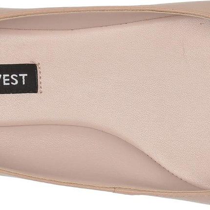 Nine West Women's Wnspeakup Flats, Light Natural, 9.5 UK