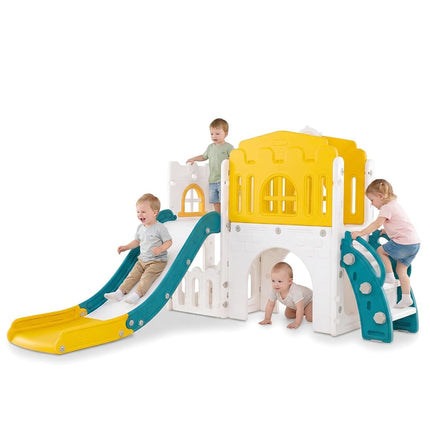 OLAKIDS Toddler Slide, 9 in 1 Kids Indoor Outdoor 
