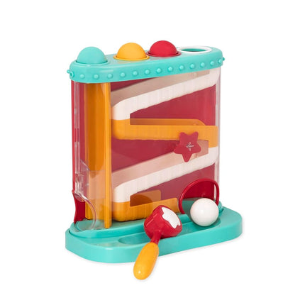 Battat Pound-a-Ball Toy, Pound & Roll Ball Maze, L