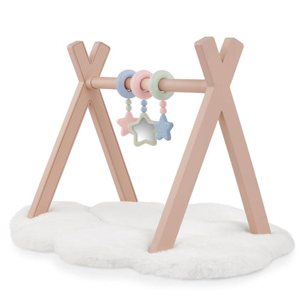 LullaBaby Doll Play Gym Set, 3 Hanging Toys for 14