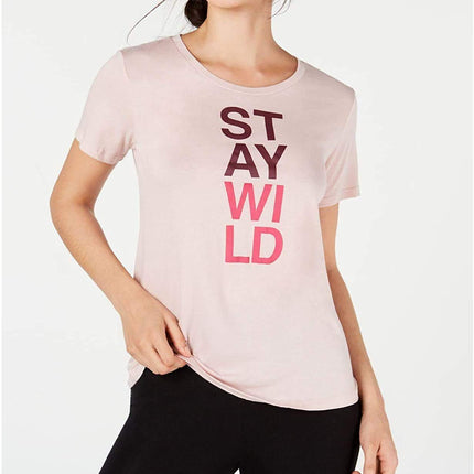 Columbia Women's Word Block™ Tee, Mineral Pink Hea