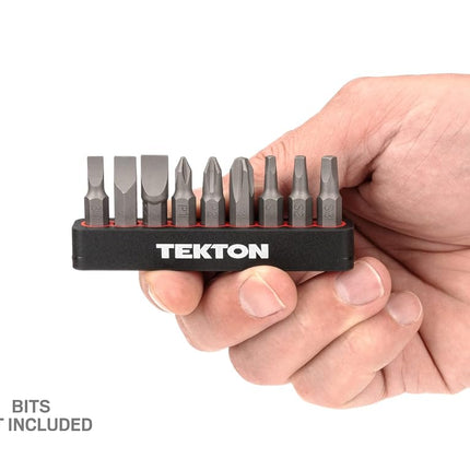 TEKTON 9-Tool 1/4 Inch Bit Rail Set, 2-Piece | ODB91000