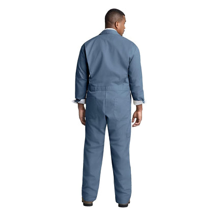 Red Kap Men's Long Sleeve Twill Action Back Coverall, Postman Blue,